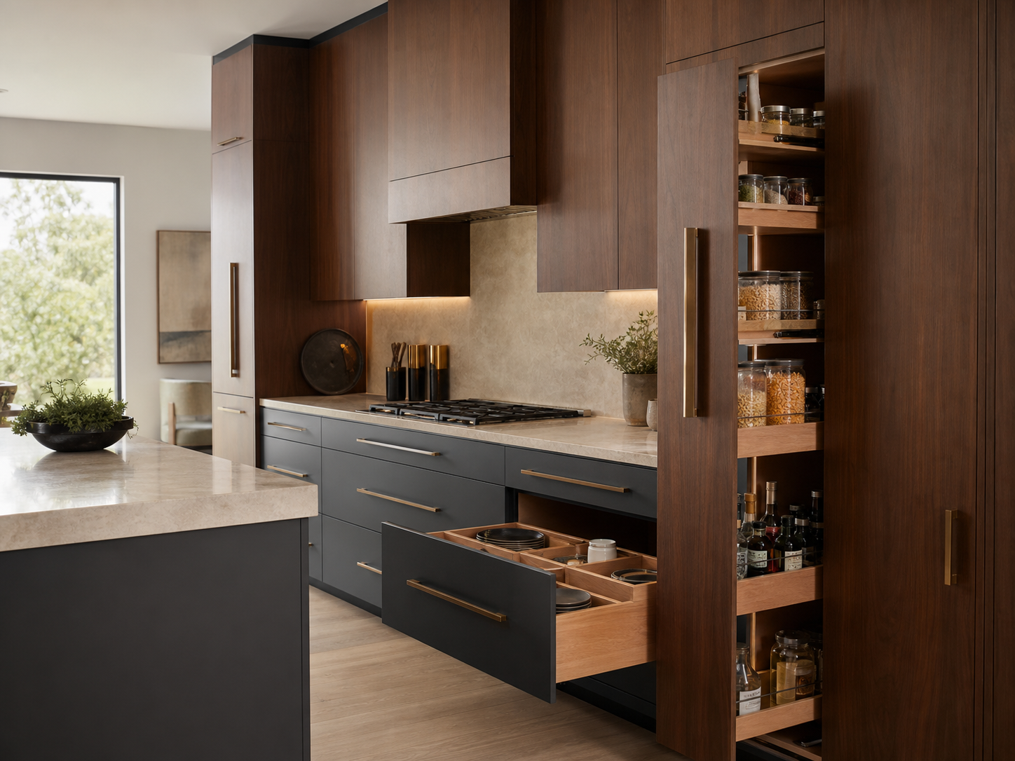 Cabinets and storage